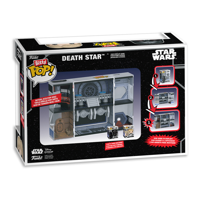 Фигурки персонажей - Игровой набор Funko Bitty Pop Boxes Star Wars Звезда смерти (93561)#2