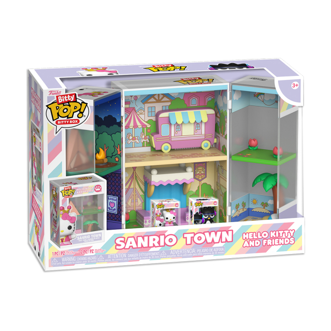 Фигурки персонажей - Игровой набор Funko Bitty Pop Boxes Sanrio Город Санрио (93567)#2