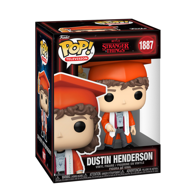 Фигурки персонажей - Фигурка Funko Pop Stranger Things S5 Дастин на выпускном (94353)#2