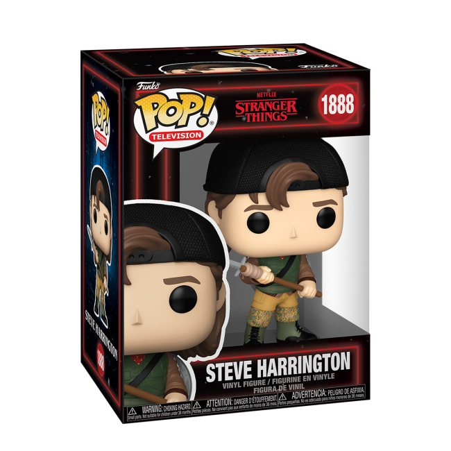 Фігурки персонажів - Фігурка Funko Pop Stranger Things S5 Стів зі списом (94354)#2