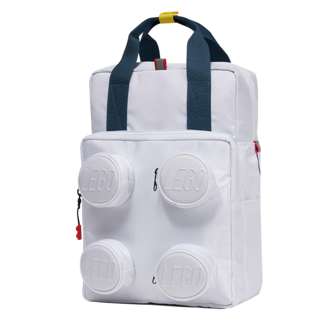 Рюкзаки и сумки - Рюкзак LEGO Lifestyle Signature+ Brick 2x2 White (20318-0001)#2