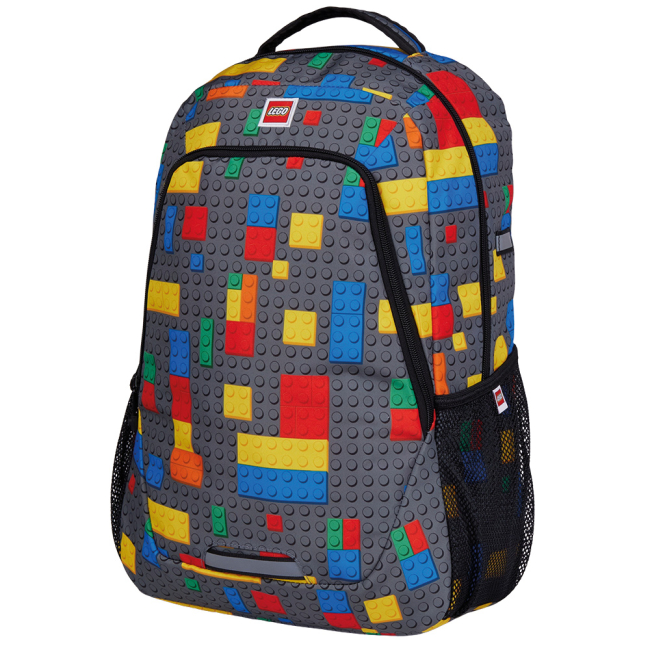 Рюкзаки и сумки - Рюкзак LEGO Lifestyle Zero Light Colorful Bricks (20042A-2607)#2