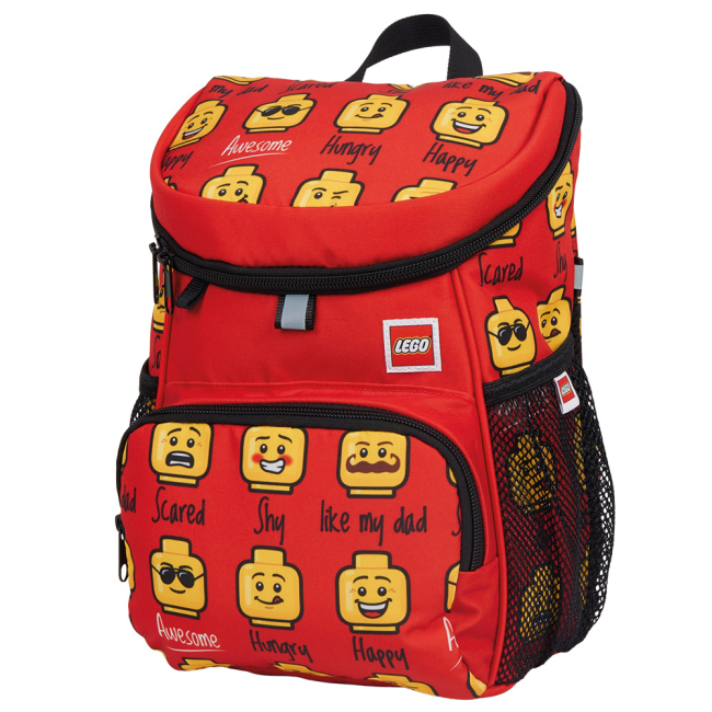 Рюкзаки и сумки - Рюкзак LEGO Lifestyle Beanie Minifigures red Today I feel (20349-2623)#2