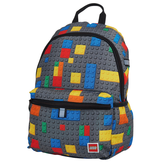 Рюкзаки и сумки - Рюкзак LEGO Lifestyle Colorblock Colorful Bricks (20375-2607)#2