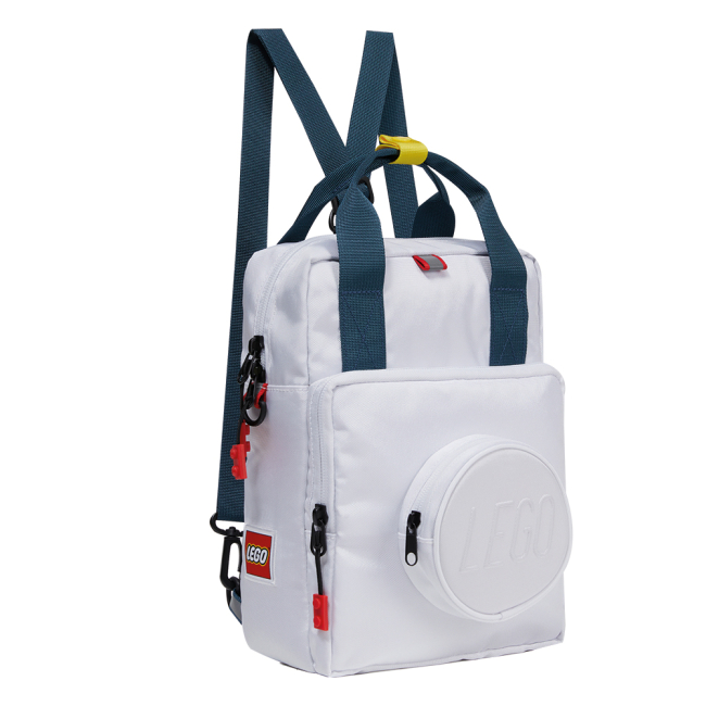 Рюкзаки та сумки - Сумка-рюкзак LEGO Lifestyle Signature+ Brick White (20319-0001)#2