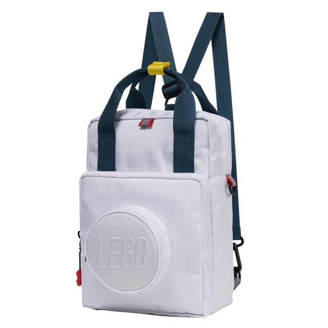 Рюкзаки та сумки - Сумка-рюкзак LEGO Lifestyle Signature+ Brick White (20319-0001)#3
