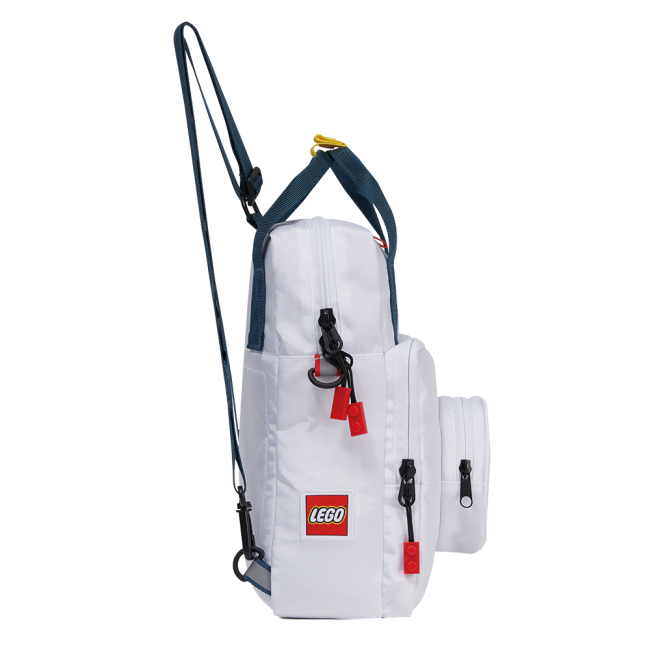Рюкзаки та сумки - Сумка-рюкзак LEGO Lifestyle Signature+ Brick White (20319-0001)#4