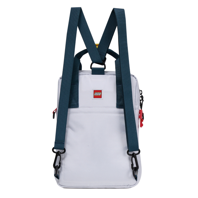Рюкзаки та сумки - Сумка-рюкзак LEGO Lifestyle Signature+ Brick White (20319-0001)#6