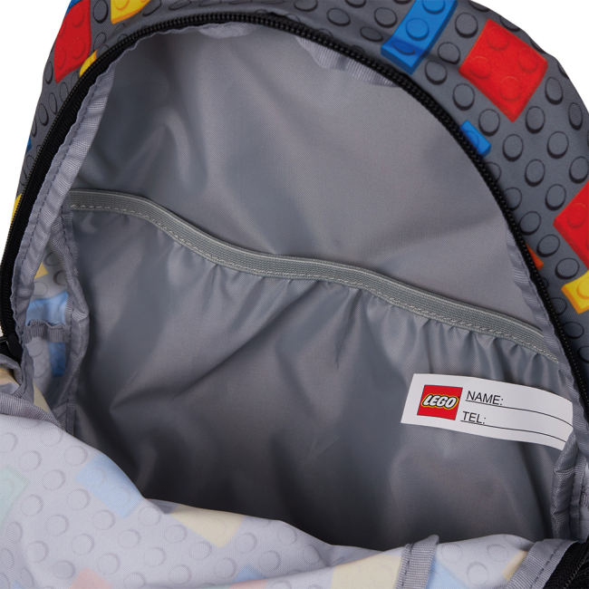 Рюкзаки и сумки - Рюкзак LEGO Lifestyle Kids M Colorful Bricks (20281-2607)#4