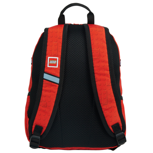 Рюкзаки и сумки - Рюкзак LEGO Lifestyle Colorblock Brick dots red (20375-2611)#3
