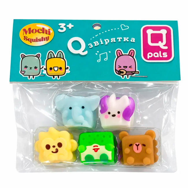 Антистресс игрушки - Игрушка-антистресс Monster Gum Mochi squishy Q зверюшки в ассортименте (T25009)#2