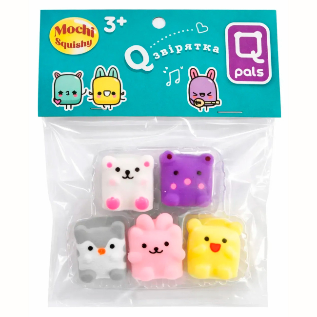 Антистресс игрушки - Игрушка-антистресс Monster Gum Mochi squishy Q зверюшки в ассортименте (T25009)#5