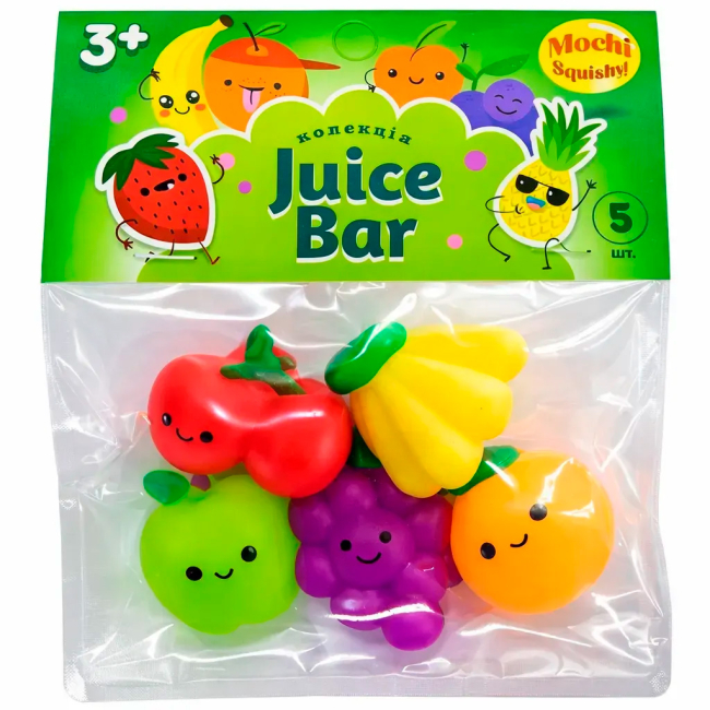 Антистресс игрушки - Игрушка-антистресс Monster Gum Mochi squishy Juice bar в ассортименте (T25007)#2