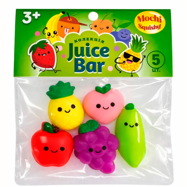 Антистресс игрушки - Игрушка-антистресс Monster Gum Mochi squishy Juice bar в ассортименте (T25007)#3