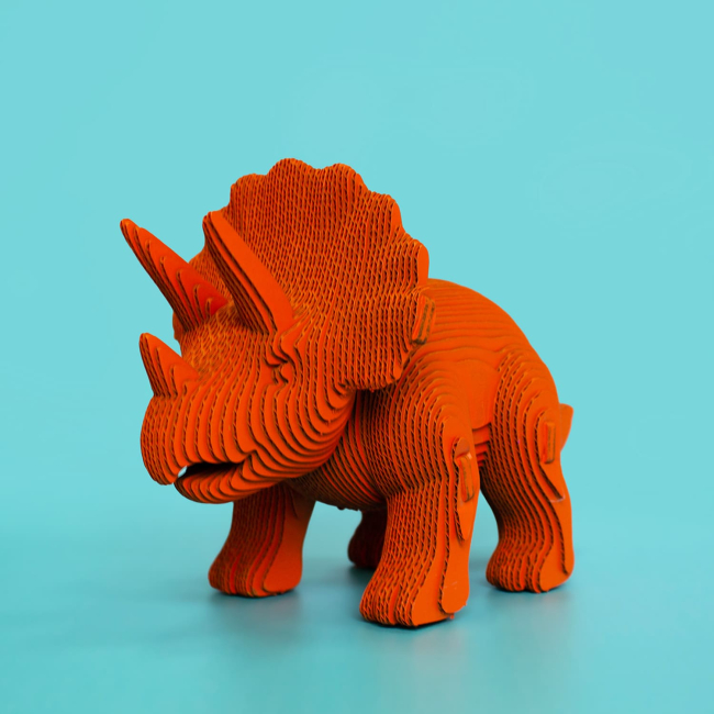 3D-пазлы - 3D пазл Cartonic Collectible Triceratops (CCARTTRIC)#5