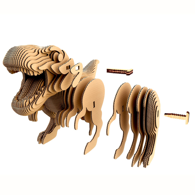 3D-пазлы - 3D пазл Cartonic Collectible Tyrannosaurus (CCARTTREX)#2