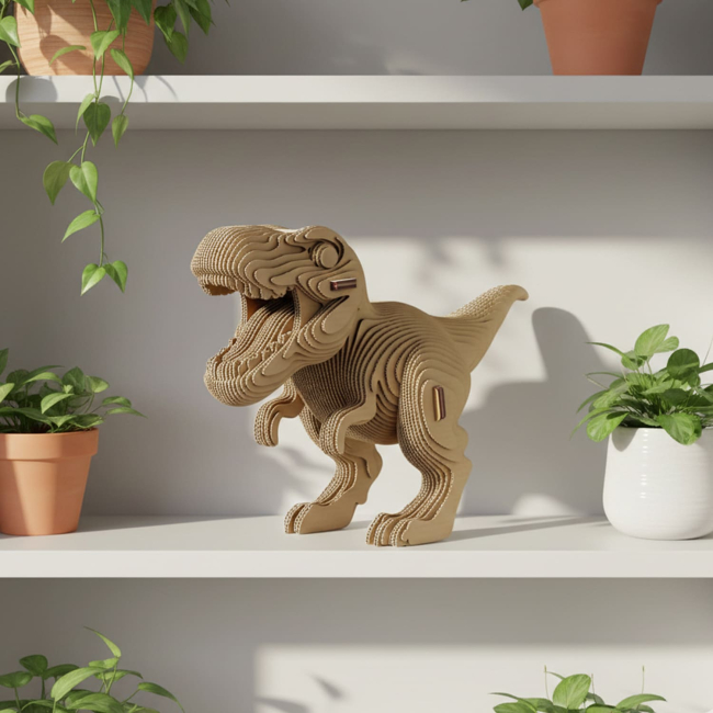 3D-пазлы - 3D пазл Cartonic Collectible Tyrannosaurus (CCARTTREX)#4