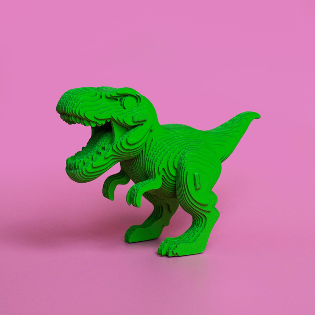 3D-пазлы - 3D пазл Cartonic Collectible Tyrannosaurus (CCARTTREX)#5