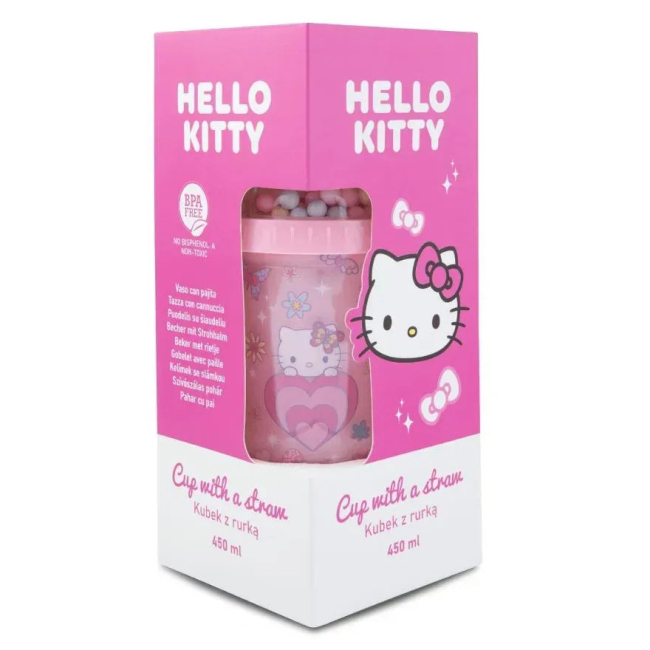 Чашки, стаканы - Стакан CoolPack Hello Kitty pink пластиковый 450 мл (20165PTR)#2