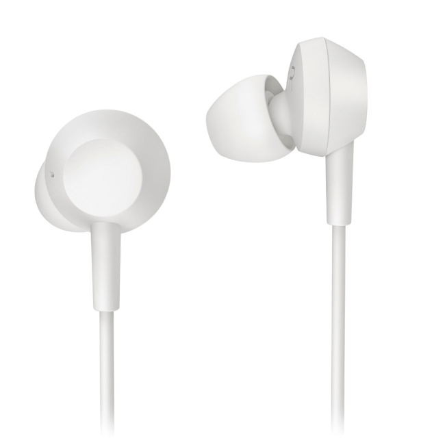 Наушники - Наушники-вкладыши Philips Multimedia Headset проводные накладные со встроенным микрофоном (TAE5008WT/00)#3