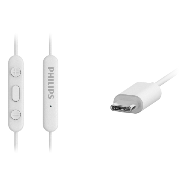 Наушники - Наушники-вкладыши Philips Multimedia Headset проводные накладные со встроенным микрофоном (TAE5008WT/00)#5