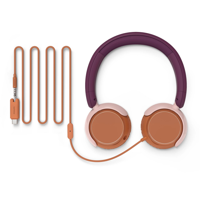 Наушники - Наушники детские Philips Multimedia Headset накладные проводные со встроенным микрофоном (TAK2000MP/00)#5
