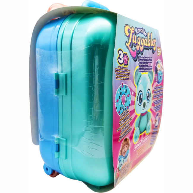Детские чемоданы - Набор Lovable Luggables Мягкая игрушка Romy с подушкой и чемоданом (815887029538)#3