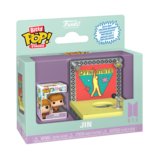 Фігурки персонажів - Набір фігурок Funko Bitty Pop Stages BTS Джін Dynamite (86737)#3