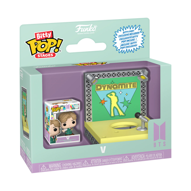 Фігурки персонажів - Набір фігурок Funko Bitty Pop Stages BTS Ві Dynamite (86741)#3