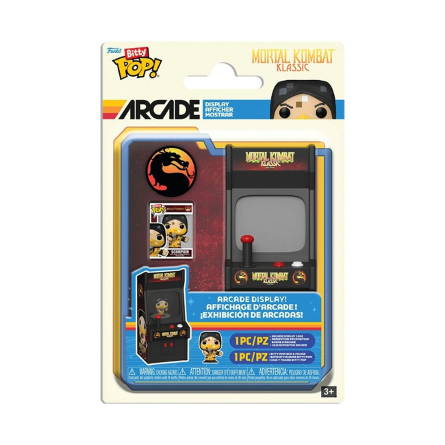 Фигурки персонажей - Игровой набор Funko Bitty Pop Arcade Mortal Combat Скорпион (91394)#3