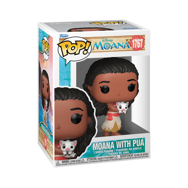 Фигурки персонажей - Фигурка Funko Pop Disney Моана S3 Моана и Пуа (93205)#2