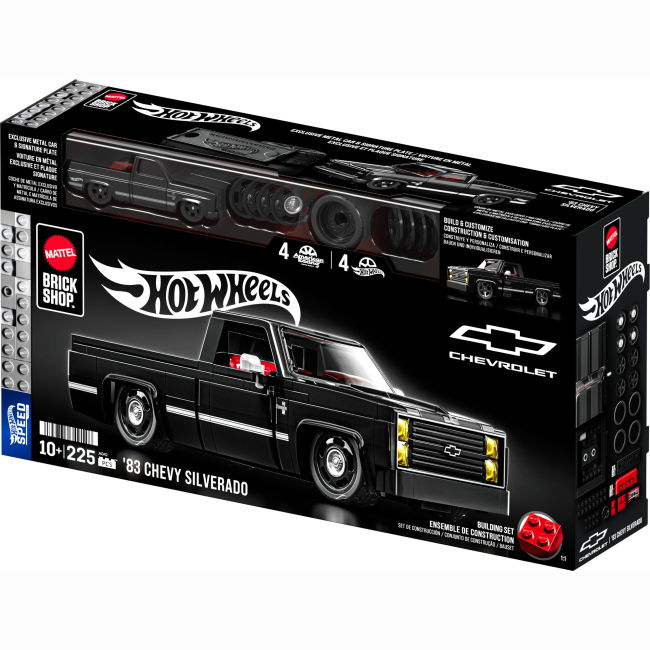 Конструктори Hot Wheels - Конструктор Mattel Brick Shop Speed Chevy '83 Silverado (JKG42)#3