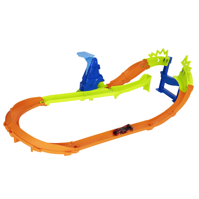 Автотреки - Трек Hot Wheels Stunt tracks Чемпіон стрибків (JHK74)#4
