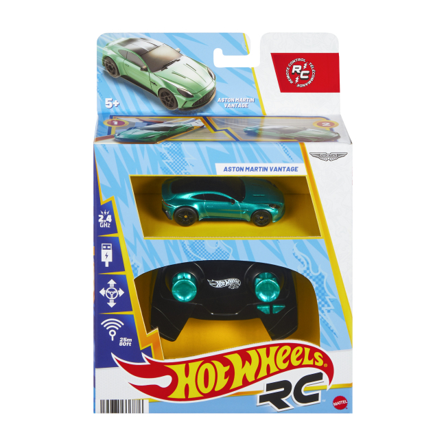 Радиоуправляемые модели - Автомодель на радиоуправлении Hot Wheels RC Aston Martin Vantage (JHW59)#5