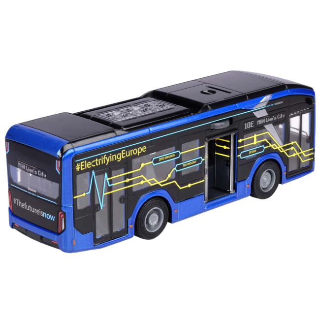 Транспорт і спецтехніка - Автобус туристичний Majorette Ман 23 см (8503743004)#2