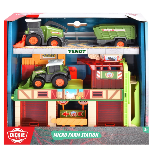 Транспорт и спецтехника - Игровой набор Dickie Toys Фендт Фермерская станция (3733003)#2