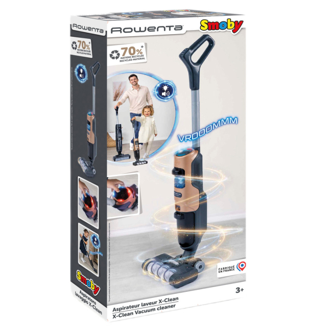 Дитячі кухні та побутова техніка - Іграшковий пилосос Smoby Ровента Х-Клін 4 (7600330226)#2