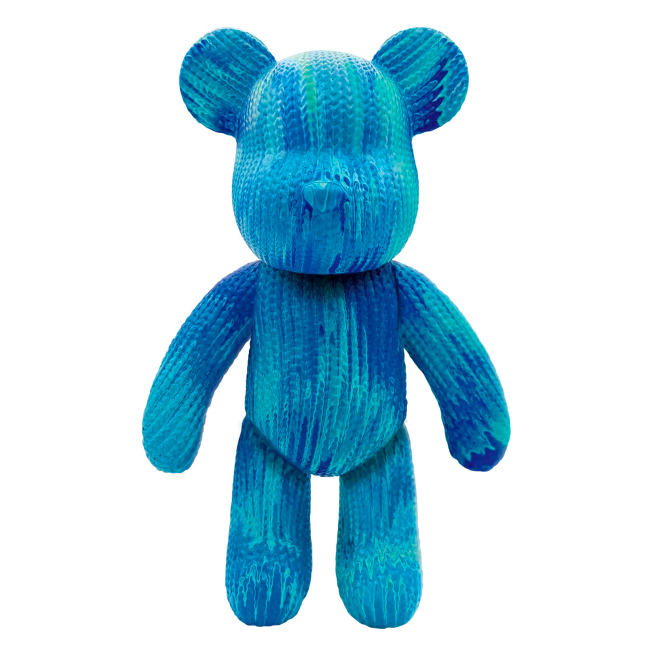 Набори для творчості - Набір для творчості ToyMonster Pour Palz Флюїд Арт Ведмедик Кольоровий вихор S4 В'язані дива (FC-G0004A)#6