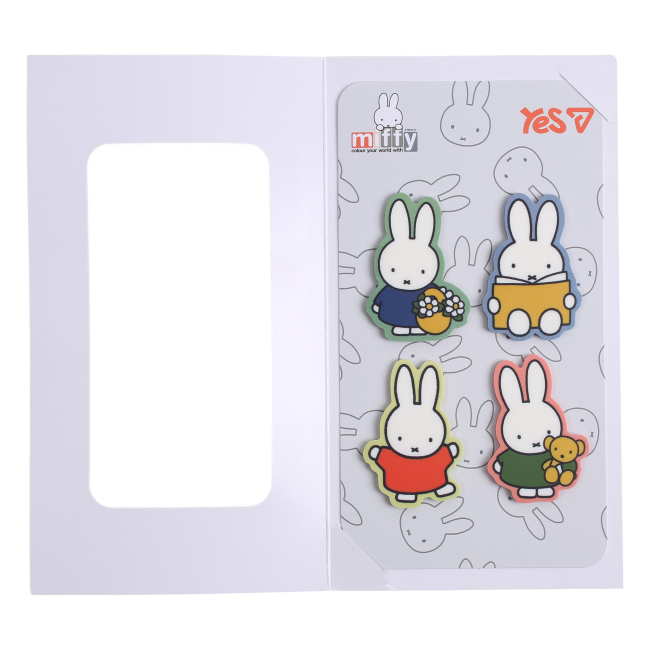 Школьные принадлежности - Закладки-стикеры Yes Miffy 80 шт (170448)#2