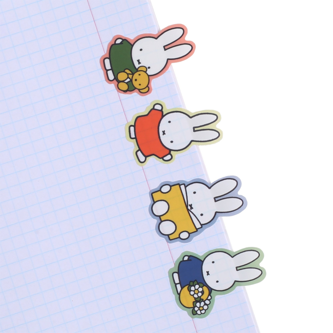 Школьные принадлежности - Закладки-стикеры Yes Miffy 80 шт (170448)#4