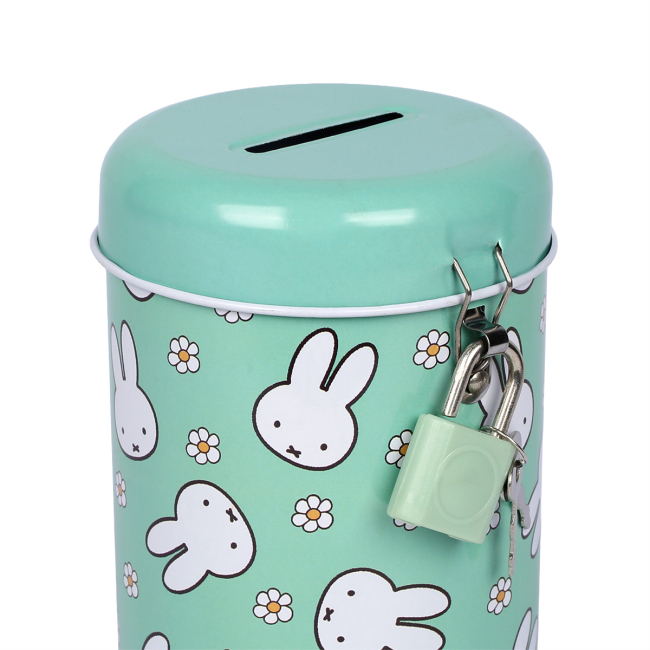 Канцелярські товари - Скарбничка Yes Miffy кругла металева (708578)#3
