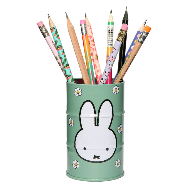 Канцелярські товари - Стакан-підставка Yes Miffy Бочка металева (708831)#3