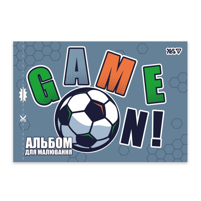 Альбоми та папір для малювання - Альбом для малювання Yes Football А4 12 аркушів в асортименті (130615)#4