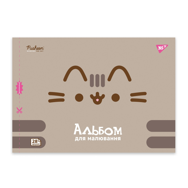 Альбомы и бумага для рисования - Альбом для рисования Yes Pusheen А4 28 листов в ассортименте (130590)#2