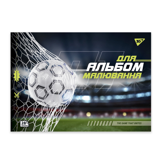 Альбомы и бумага для рисования - Альбом для рисования Yes Football А4 28 листов в ассортименте (130609)#5