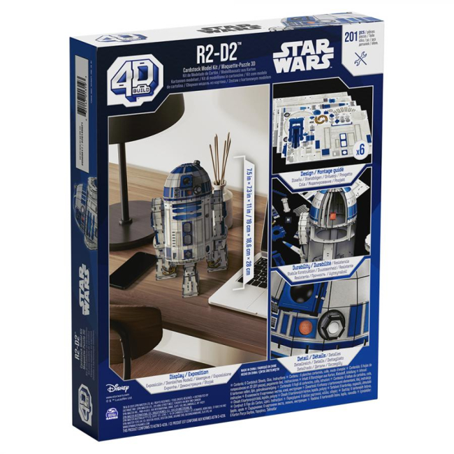 3D-пазли - 3D-пазл 4D Build Зоряні війни Дроїд R2-D2 (SM45757/6069817)#7