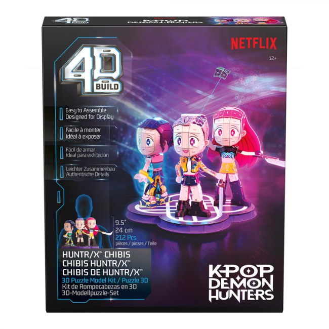 3D-пазли - 3D-пазл 4D Build Кейпоп-мисливиці на демонів Гурт Хантрікс (SM47184/6078016)#3