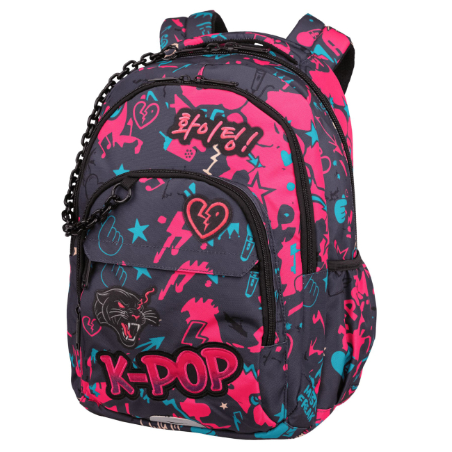 Рюкзаки и ранцы для школы - Рюкзак CoolPack Basic Plus K-Pop black (F003036)#2