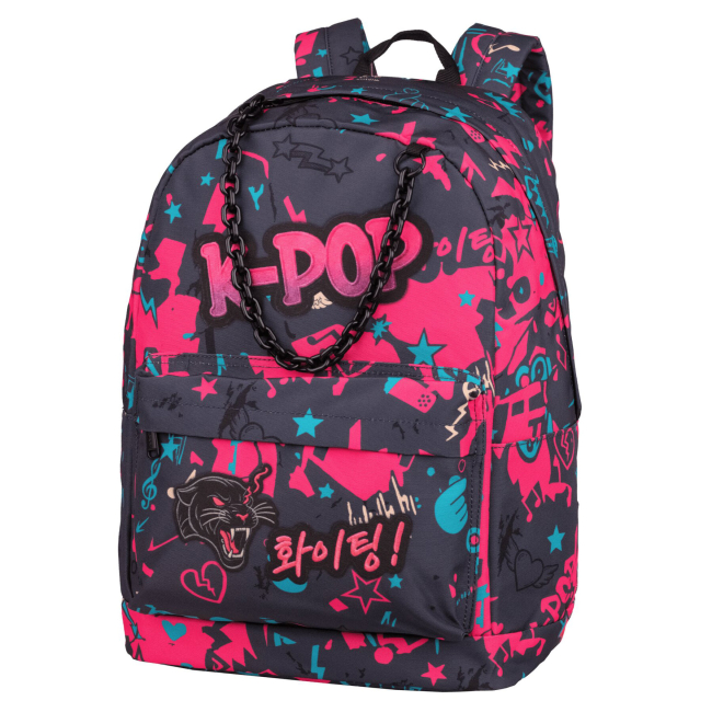 Рюкзаки и ранцы для школы - Рюкзак CoolPack Cross K-Pop black (F026036)#2