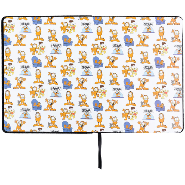 Дневники - Дневник школьный Kite Garfield твердый переплет PU (GF26-264)#2